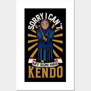 My son has kendo Posters and Art